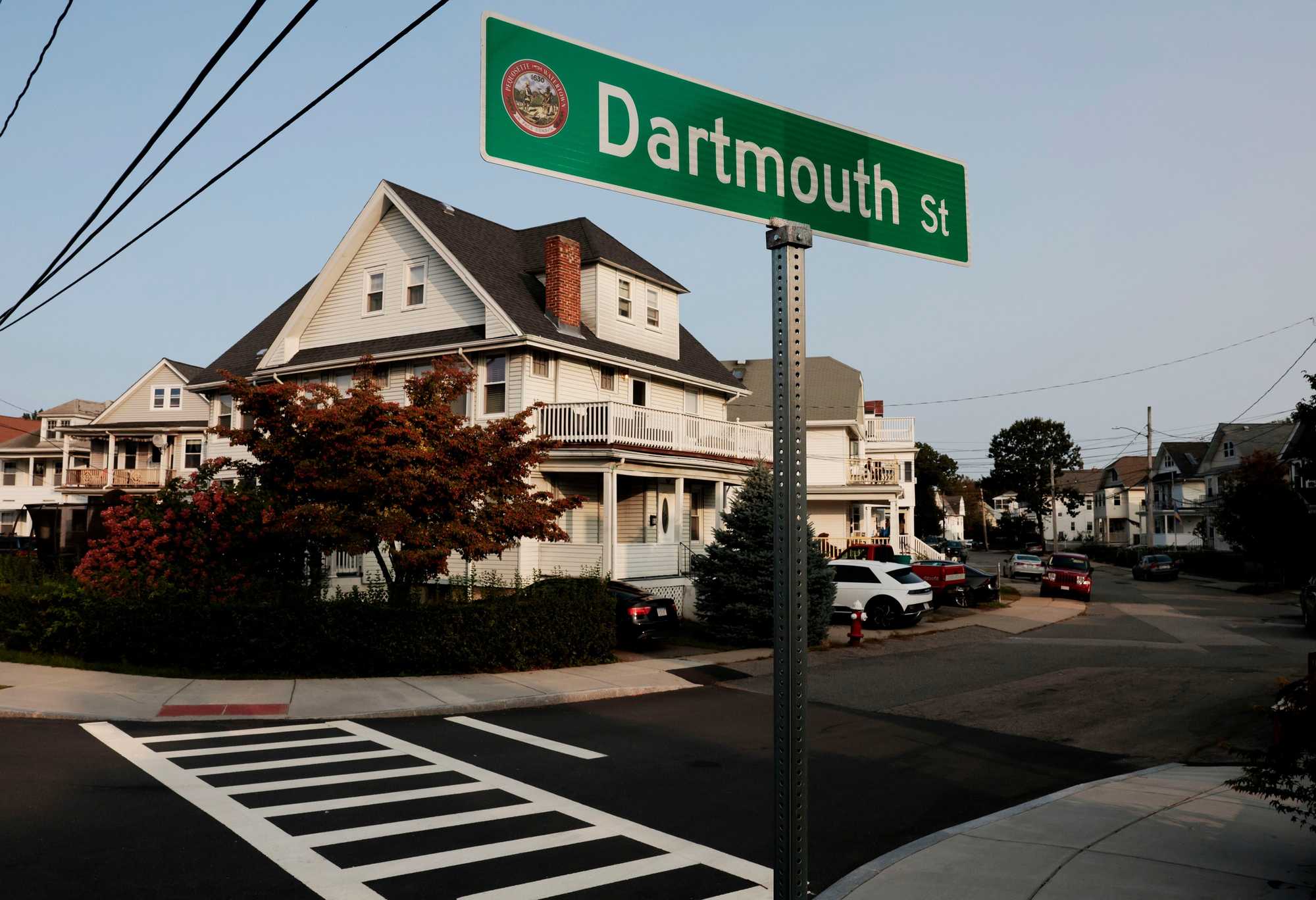 Dartmouth Street includes roughly 20 houses with grassy yards and black mailboxes brimming with envelopes. Around it, East Watertown provided a haven for a hodgepodge of immigrant families — Armenian, Italian, Greek, Irish.