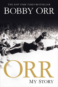 A book cover for Orr: My Story