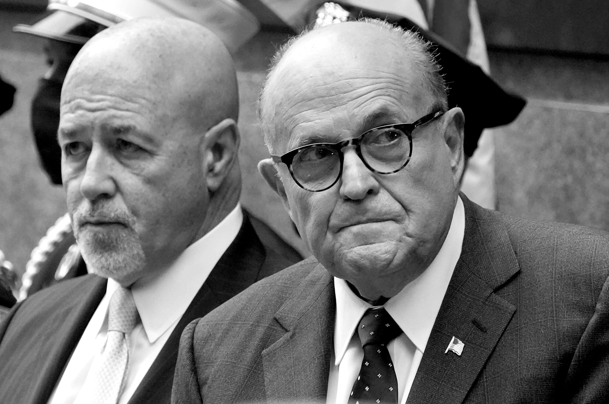 Donald Trump pardoned a longtime friend of his personal lawyer Rudy Giuliani, the former New York City Police Commissioner Bernard Kerik (left), for felony convictions. Future presidents might use the pardon power to even more detrimental effect to shield themselves and their inner circle from those who could testify to their misdeeds or crimes.