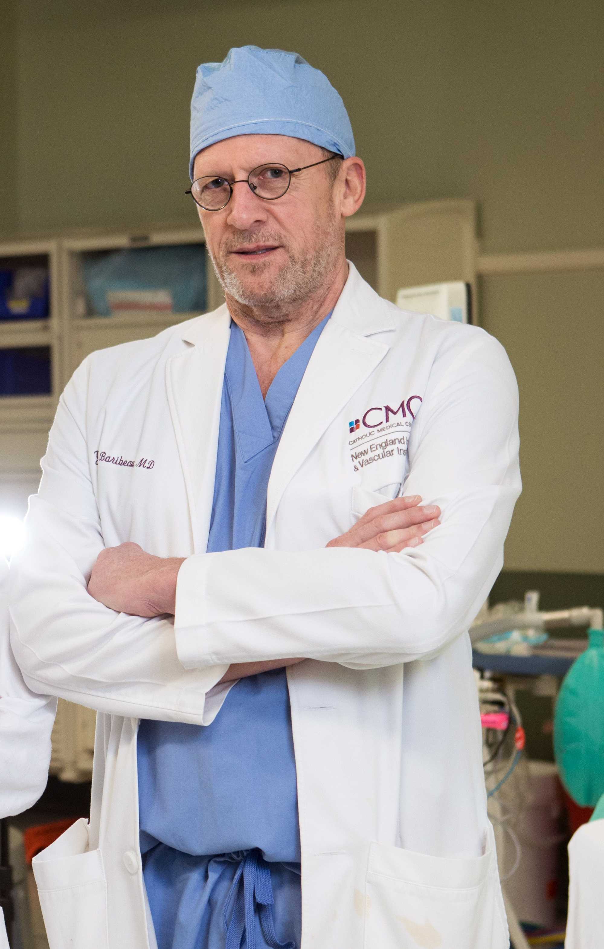 Dr. Baribeau at Catholic Medical Center in 2017.