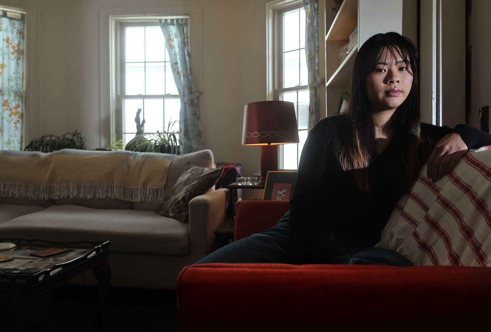 Sophie Mark-Ng saves a third of her paycheck from her job as a community organizer. 
