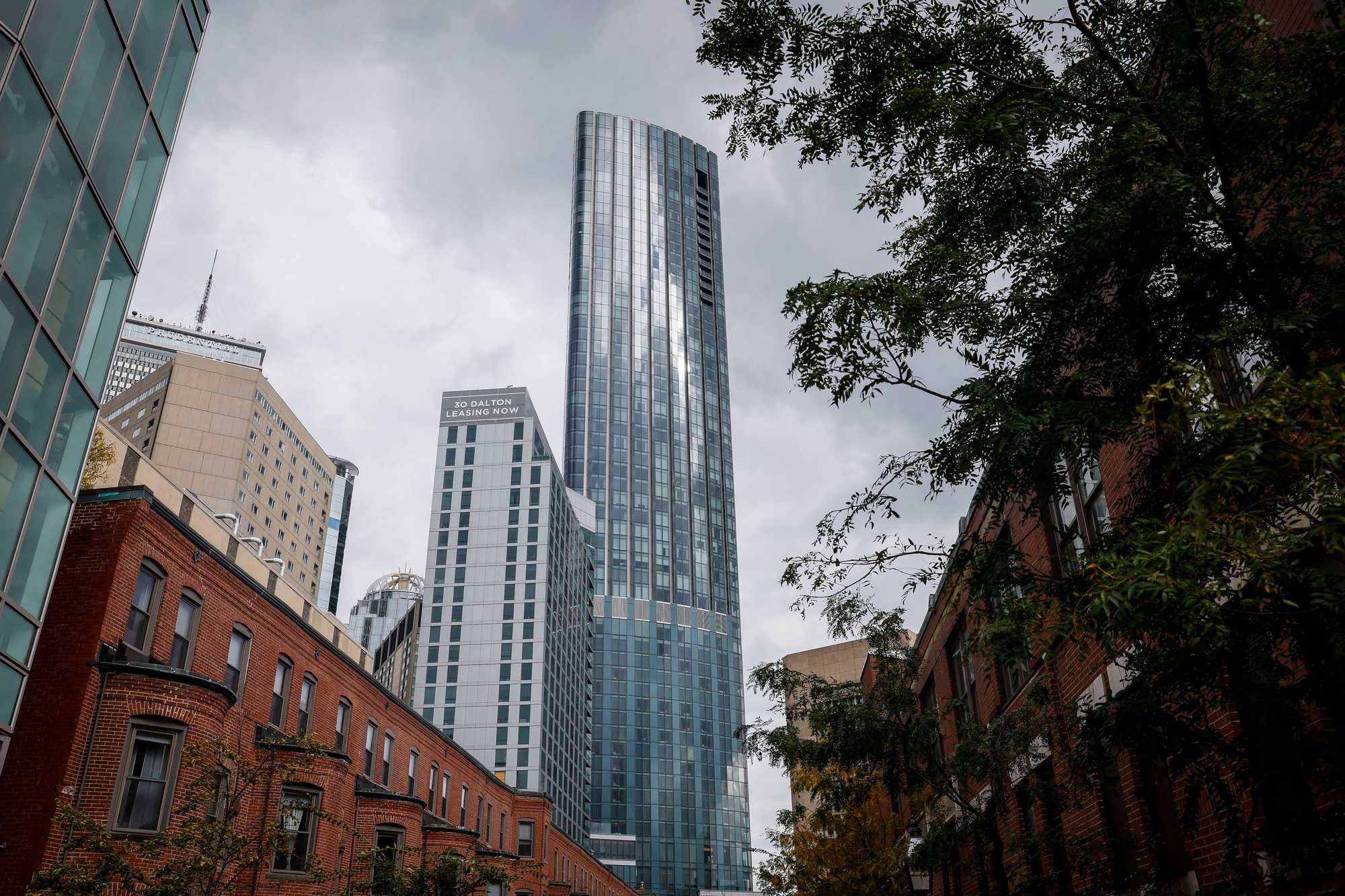 One Dalton, Boston's tallest residential tower, opened in 2019. Condos there have sold for up to $34 million.