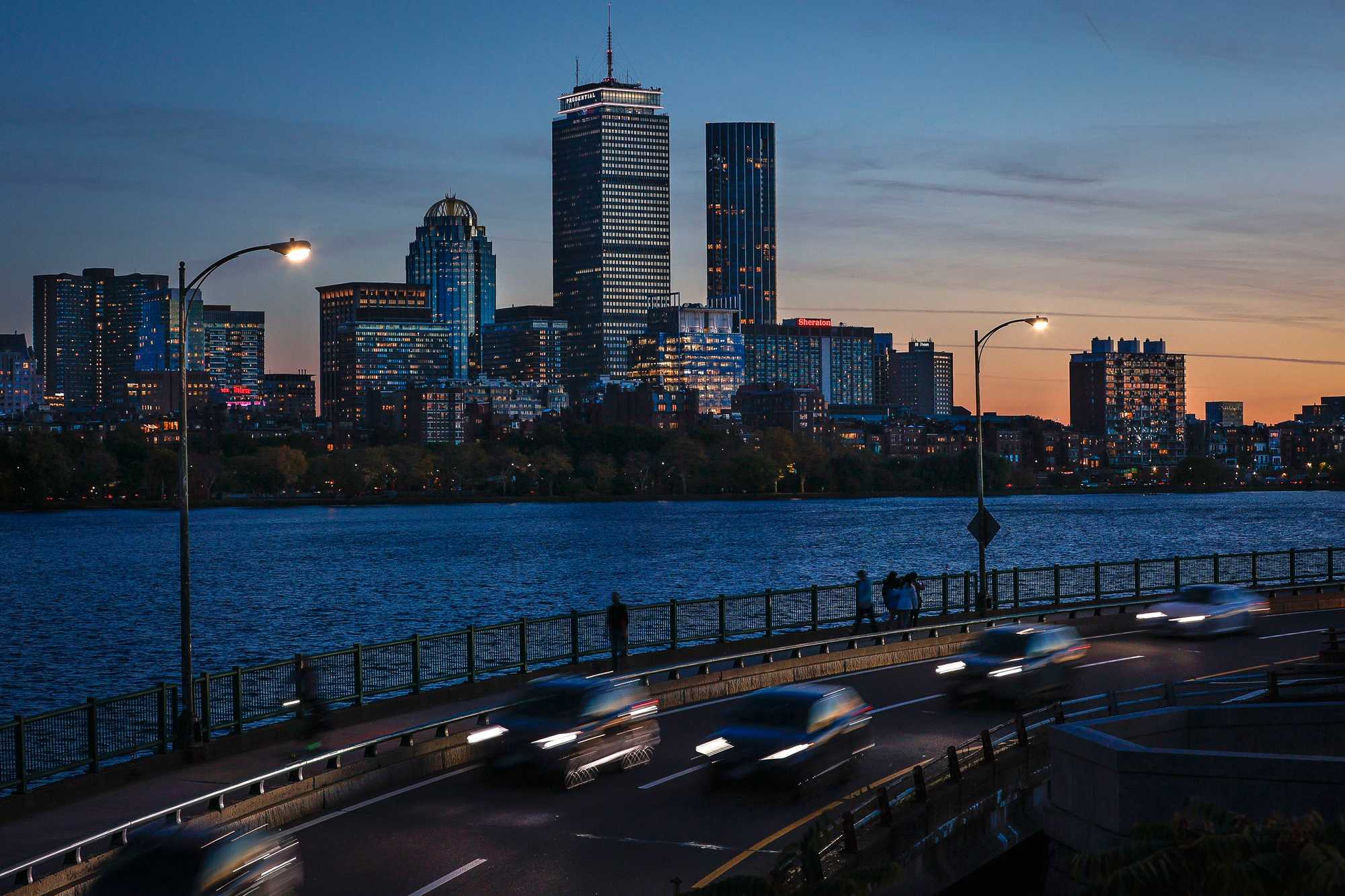 Luxury towers like One Dalton (right) have sprouted across the Boston skyline, with many condos selling for multimillion-dollar prices.

