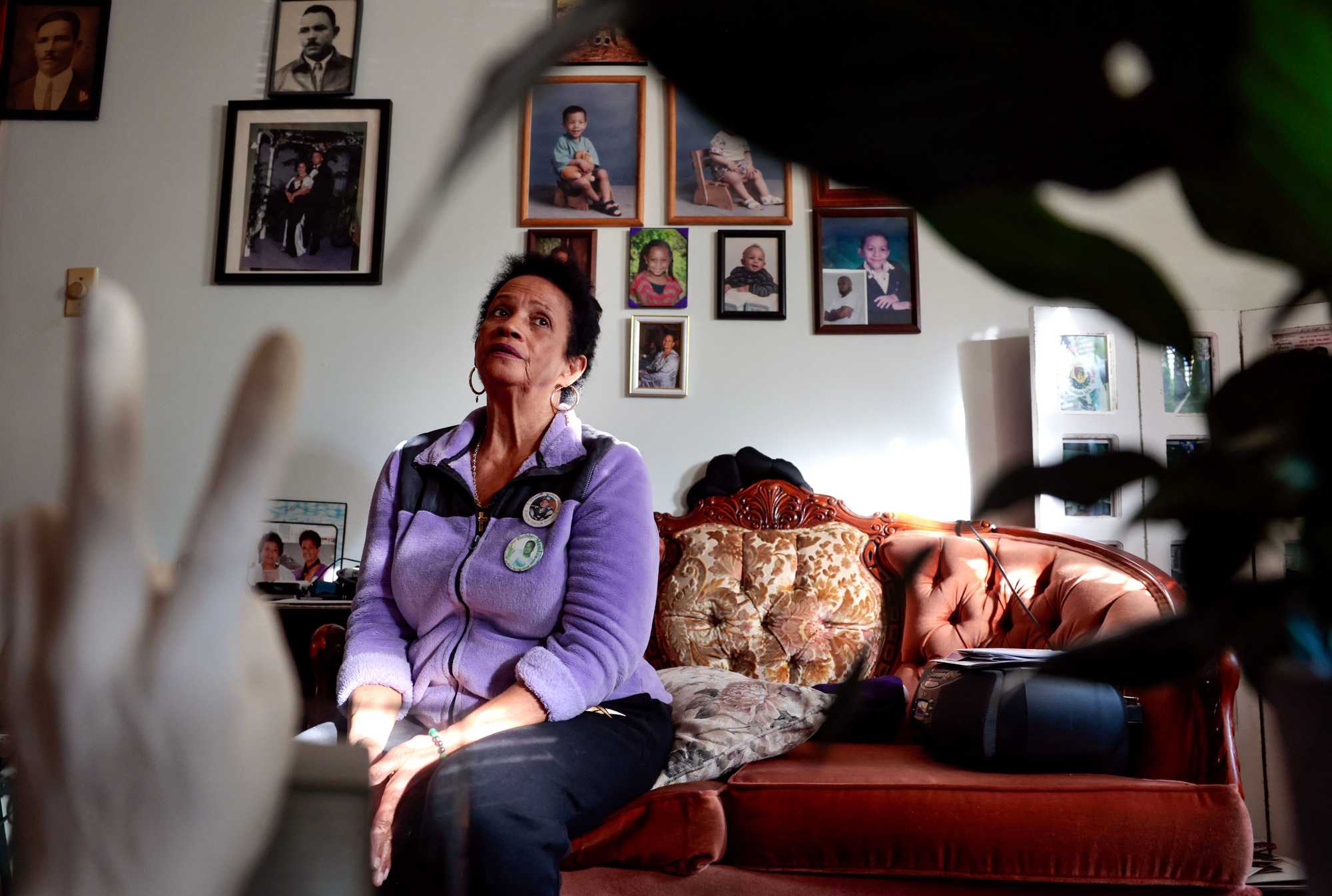 Isaura Mendes, in her Dorchester home, reflected on the loss of her murdered sons, Bobby and Matthew, and the street violence that for decades plagued her community. 