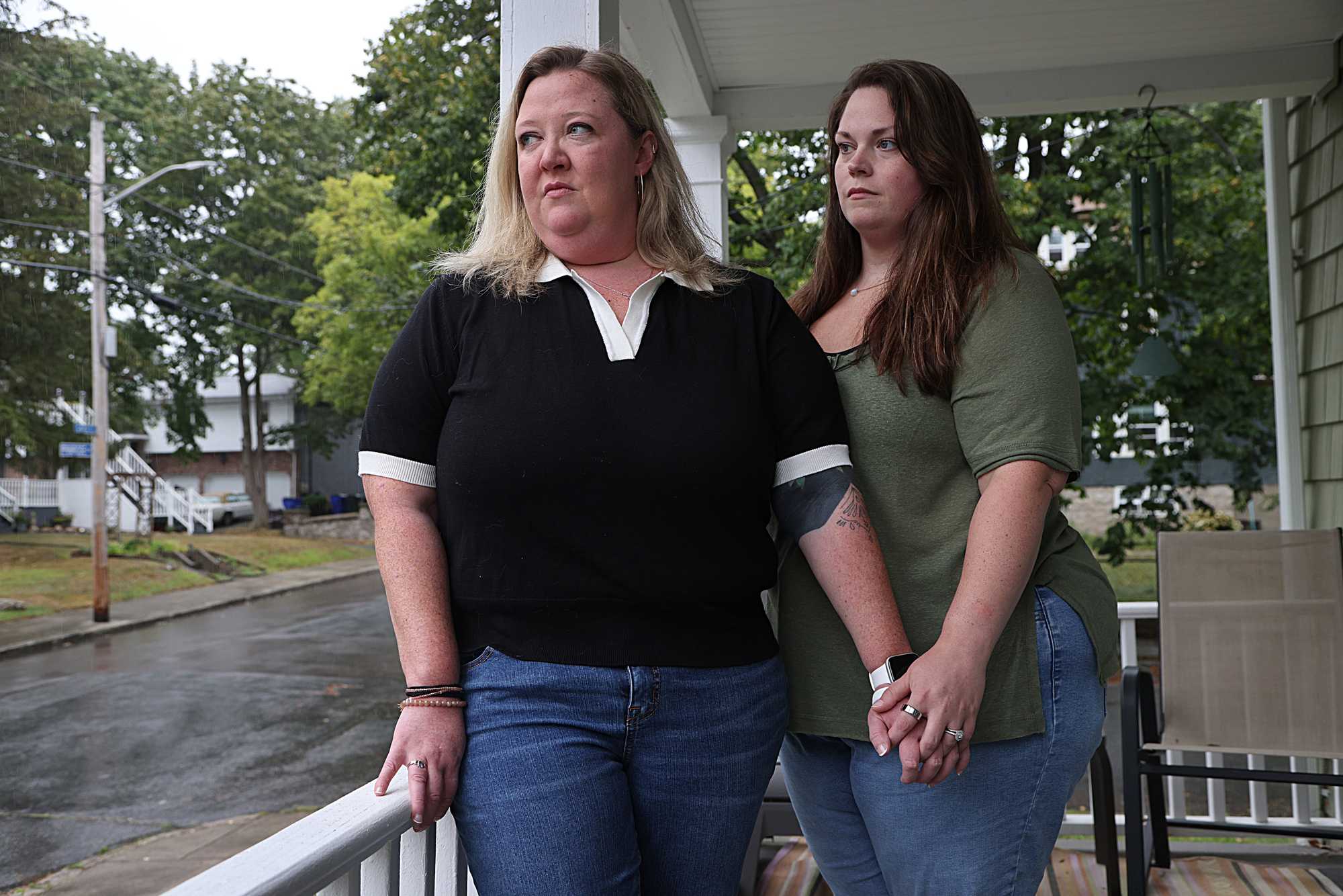 Kara and Hannah Connor, at their home in Fall River, have spent more than $25,000 on fertility treatments.