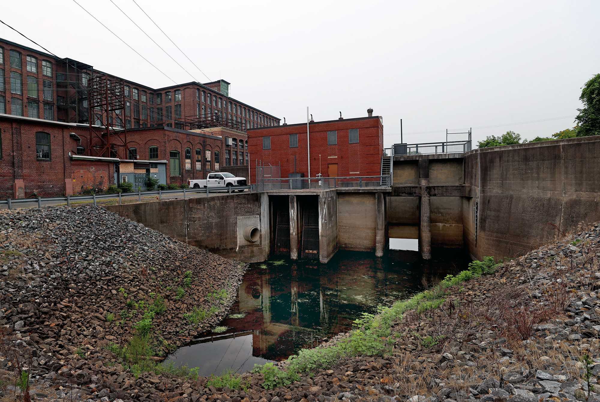 The Depot Street Flood Control area in Chicopee.