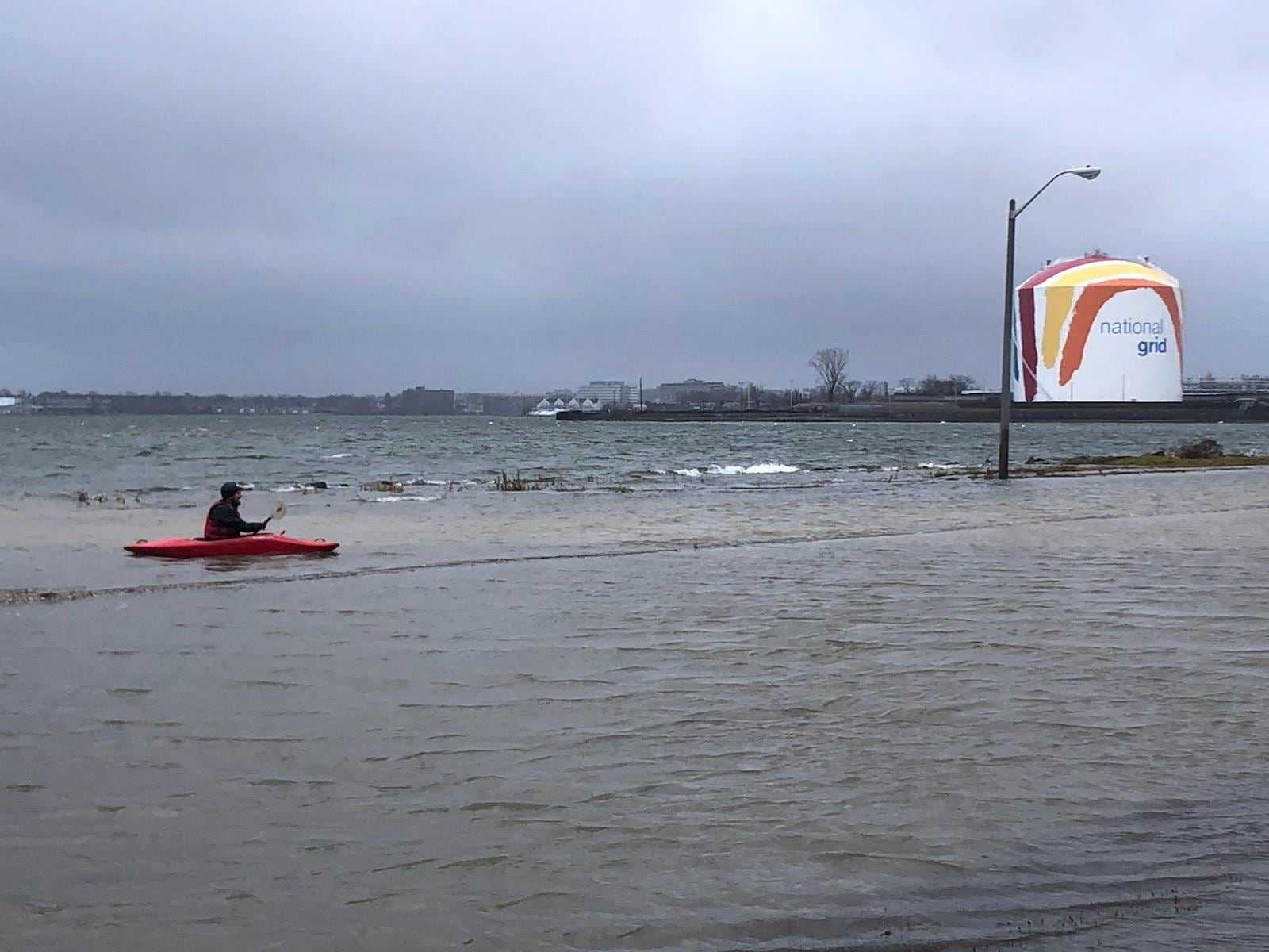 When Morrissey Boulevard flooded in 2022, Owen Thomas took out his kayak.