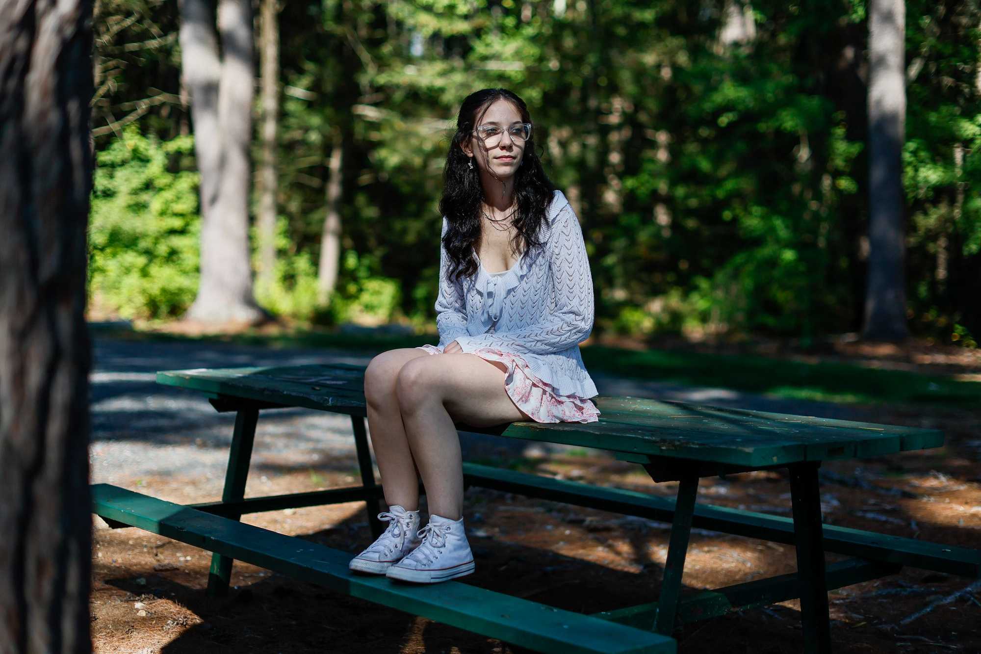 Alexia Feliciano said she ran from her Department of Children and Families social worker rather than return to a group home where she said she was physically abused.