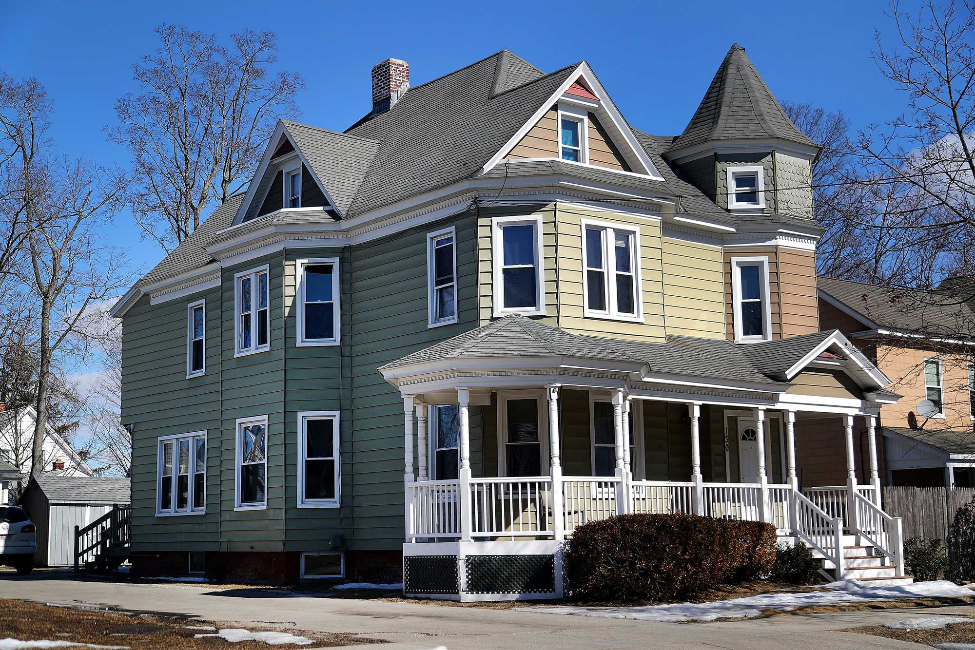 The Greylock youth home in Springfield, pictured in February, shortly before it closed.
