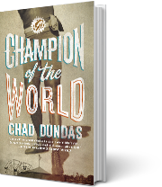 A book cover for Champion of the World