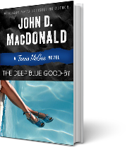 A book cover for The Deep Blue Good-By