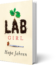 A book cover for Lab Girl
