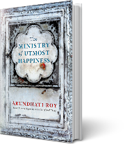 A book cover for The Ministry of Utmost Happiness