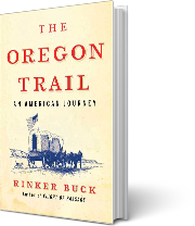 A book cover for The Oregon Trail: A New American Journey