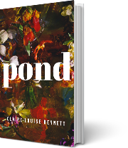 A book cover for Pond