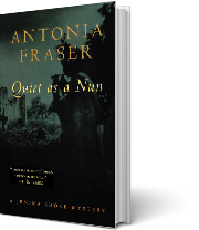 A book cover for Quiet as a Nun