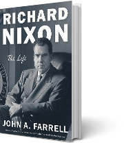 A book cover for Richard Nixon: The Life