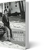 A book cover for Born to Run