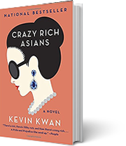 A book cover for Crazy Rich Asians