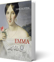 A book cover for Emma