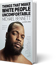 A book cover for Things that Make White People Uncomfortable
