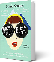 A book cover for Where’d You Go, Bernadette