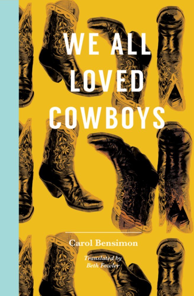 A book cover for We All Loved Cowboys
