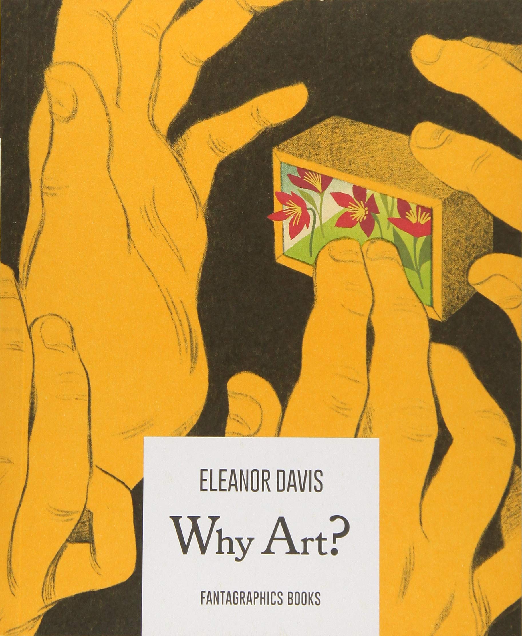 A book cover for Why Art?