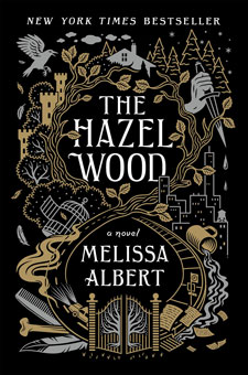 A book cover for The Hazel Wood
