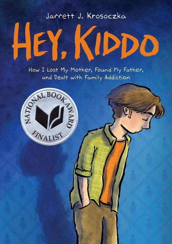 A book cover for Hey Kiddo