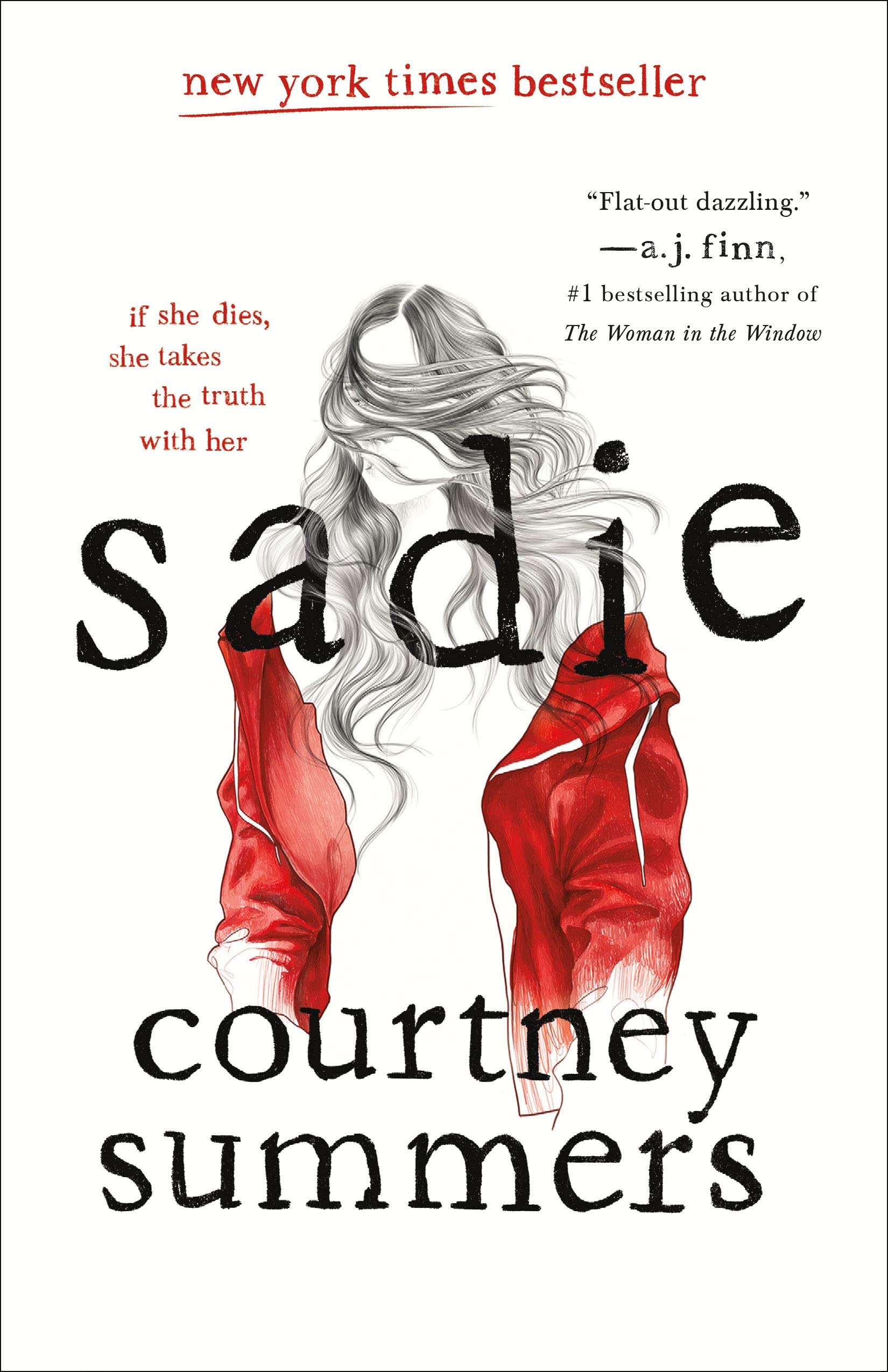 A book cover for Sadie