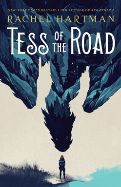 A book cover for Tess of the Road