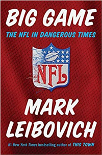 A book cover for Big Game: The NFL in Dangerous Times