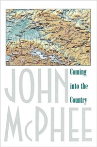 A book cover for Coming into the Country