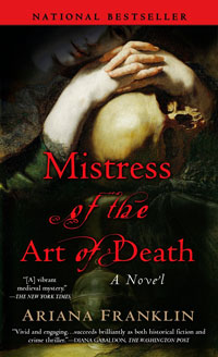 A book cover for Mistress of the Art of Death