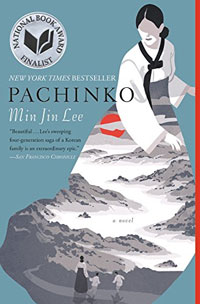 A book cover for Pachinko