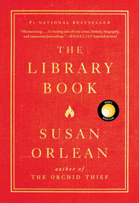 A book cover for The Library Book