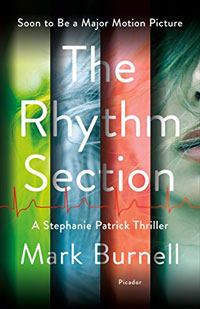 A book cover for The Rhythm Section