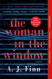 A book cover for The Woman in the Window