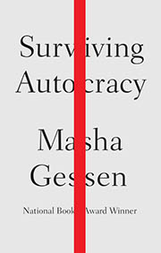 A book cover for Surviving Autocracy