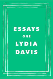 A book cover for Essays One