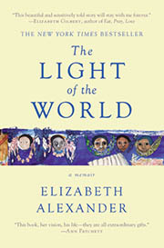 A book cover for The Light of the World: A Memoir