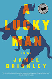 A book cover for A Lucky Man