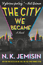 A book cover for The City We Became