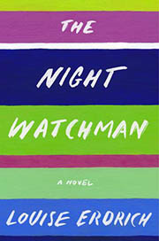 A book cover for The Night Watchman