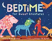 A book cover for Bedtime for Sweet Creatures