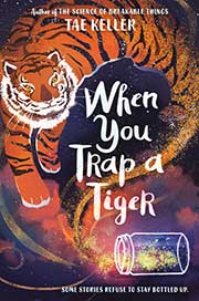 A book cover for When You Trap a Tiger