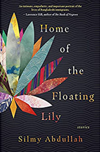 A book cover for Home of the Floating Lily