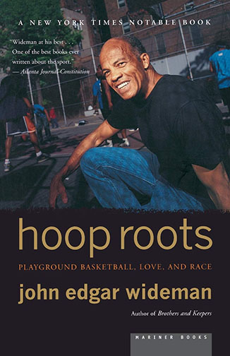 A book cover for Hoop Roots
