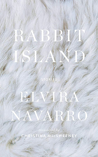 A book cover for Rabbit Island